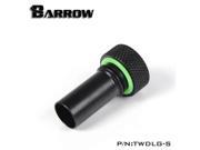 Barrow G1 4 Aqua Pipe Reservoir Fill Tube Fitting Short Version Black TWDLG S
