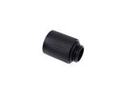 Alphacool Eiszapfen G1 4 Male to Female Extender Fitting 20mm Black 17256