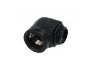 Alphacool G1 4 Male to Female L Connector Black 17045