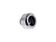 Alphacool Eiszapfen 13mm G1 4 HardTube Knurled Compression Fitting Chrome 17263