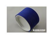 Darkside 2mm 5 64 High Density Cable Sleeving Dark Blue UV DS HD2 BLU
