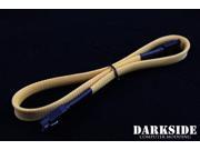 Darkside 45cm 18 SATA 3.0 180° to 180° Data Cable with Latch Yellow Sand DS 0161