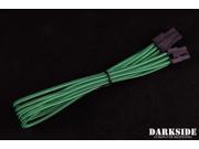 Darkside 6 Pin PCI E 12 30cm HSL Single Braid Extension Cable Commando UV DS 0706