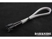 Darkside 30cm 12 SATA 3.0 180° to 180° Data Cable with Latch Titanium Gray DS 0152