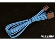 Darkside 4 4 EPS 12 30cm HSL Single Braid Extension Cable Aqua Blue UV DS 0696