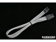 Darkside 6 Pin PCI E 12 30cm HSL Single Braid Extension Cable Titanium Gray DS 0702