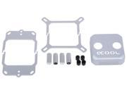 Alphacool Eisblock XPX CPU Replacement Cover Silver Matte 12697