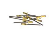 ModMyMods 1 8 3mm Domed Aluminum Rivets Yellow 10 Pack MOD 0196