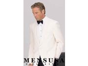 Button Shawl Lapel Dinner Jackets Ivory Cream ~ Ivory ~ Off White