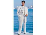 Men s White Modern Dress Fashion suit