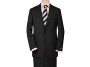 Solid Black Quality Suit Separates Total Comfort Any Size Jacket Any Size Pants