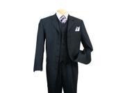 Classic Long Solid Black Fashion Zoot Suit