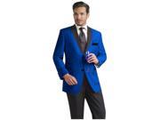 Bright Color Royal Light Blue Two Button Party Tuxedo Suit Or Dinner Jacket Black Lapeled