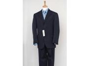 Men s Navy Blue Single Breasted Discount Discount Dress 2 3 4 Button Cheap Suit