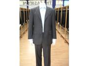 Men s Charcoal Gray Single Breasted Discount Cheap Dress 3 Button Cheap Suit