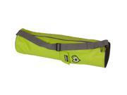TwoOgres 28 Yoga Mat Bag with Mesh Bottom for Air Flow Pockets Fit Oversized Phones Large Green