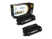Catch Supplies Replacement CE255A Black Toner Cartridge 2 Pack for the HP 55A series 6 000 yield compatible with the HP LaserJet P3011 P3015 P3016 MFP M52