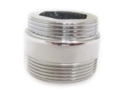 Solid metal adaptor for water saving kitchen faucet tap aerator 22mm to 24mm