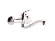 Bathroom bath kitchen mixer water tap chrome plated wall mounted
