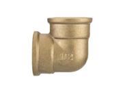 1 2 BSP Thread Pipe Connection Elbow Female x Female Screwed Fittings Iron Cast Brass