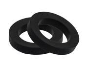 2pcs of Rubber Gaskets for Gas Hose Pipe Connection System Fittings