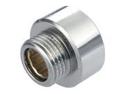 Round Female x Male Pipe Connection Reduction Fittings Chrome 3 4 x 1 2 BSP