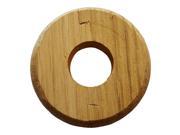Small Nice Looking Wooden Rose Timbered Collar Pipe Hole Cover 15mm Diameter
