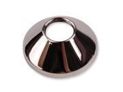 Chrome Plated Steel Pipe Cover Collar Cone 3 4 Valve Tap Rose 20mm Height