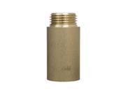 1 2 BSP 15mm Pipe Thread Extension Female x Male Cast Iron Brass 30mm long