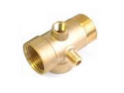 5 way brass pump r5 fittings connector for pressure vessels and gauges 1 x 1 4