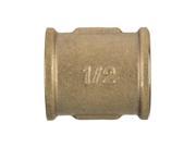 1 bsp threaded pipe connection female screwed fittings coupling muff brass
