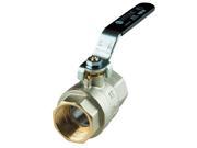 1 Inch FxF Water Lever Type Ball Valve Quarter Turn for Many Installations