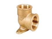 Wall Mounted Brass Elbow Pipe Fitting Connection Back Plate Backplate FxF 1 2