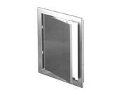 150x150mm Durable ABS Plastic Access Inspection Door Panel Silver Color