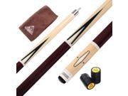 CUESOUL 57 inch 1 2 Jointed billiard cue Canadian FULL Maple Pool Cue Stick