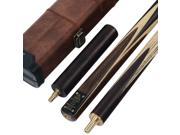 CUESOUL CSSC009 Handcraft 57inch 3 4 Jointed Snooker Cue With Mini Butt End Extension