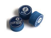 CUESOUL 3S K3404 Blue Cue Tip Set of 3 New Cue Tips Blue Pool Billiard Cue Tips 14 mm 8 layers Soft Cue Tip