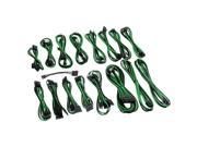CableMod C Series ModFlex Full Cable Kit for Corsair AXi HXi RM Black Green