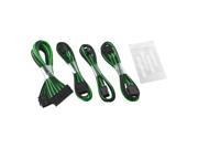 CableMod® ModFlex™ Basic Cable Extension Kit 8 6 Pin Series BLACK GREEN