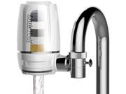 LittleWell Faucet Mount Water Filter with Innovative Multi layer Filtration Technology removes CHLORIDE FLUORIDE CYSTS LEAD MERCURY V.O.C Other Contaminants