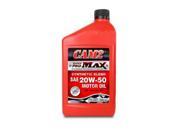 CAM2 80565 417 Super Pro Max 20W 50 Synthetic Blend Motor Oil 1 Quart Pack of 12