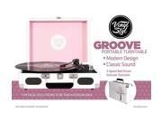 Vinyl Styl Groove Portable Turntable [Cherry Blossom]