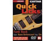 Quick Licks For Guitar Nuno Bettencourt Funk Rock Key Em [DVD]