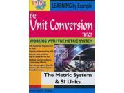 Unit Conversion Tutor Working With The Metric Syst Metric System Si Units [DVD]