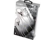 Coby Cve 406 Wht High Intense Sports Earbuds