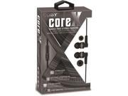 Coby Cve 142 Blk Core X Tangle Free Plastic Earbud