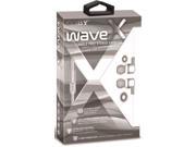 Coby Cve 140 Wht Wave X Tangle Free Plastic Earbud