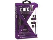 Coby Cve 142 Prp Core X Tangle Free Plastic Earbud