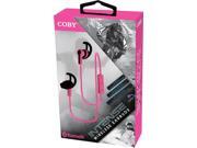Coby Cebt 402 Pnk High Intense Sports Earbuds