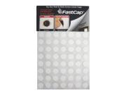 1 2 White PVC Screw Covers Pack of 280